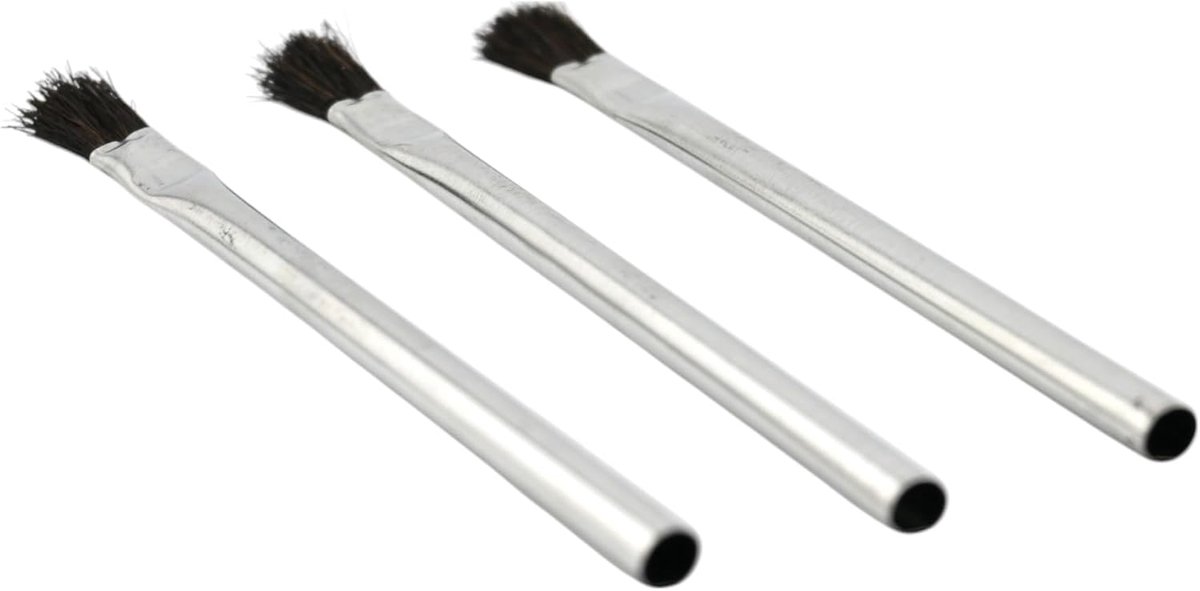 3-Piece Hair System Glue Brush for Hair System Glue, Precise and Even Adhesive Layer for Wigs, Toupees and Hair Systems - ShopVlot