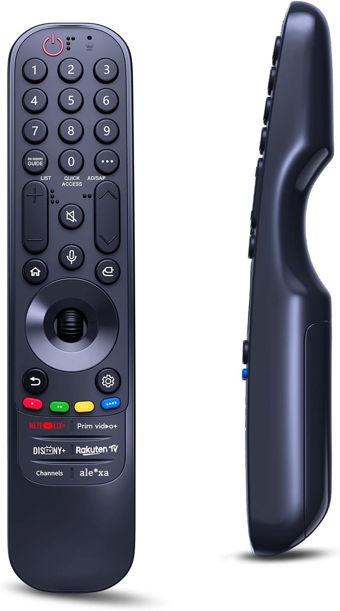 AKB76045003 spraakgeactiveerde vervangende afstandsbediening geschikt voor LG Nieuwe Magic TV MR24GA MR23GA MR22GA - ShopVlot