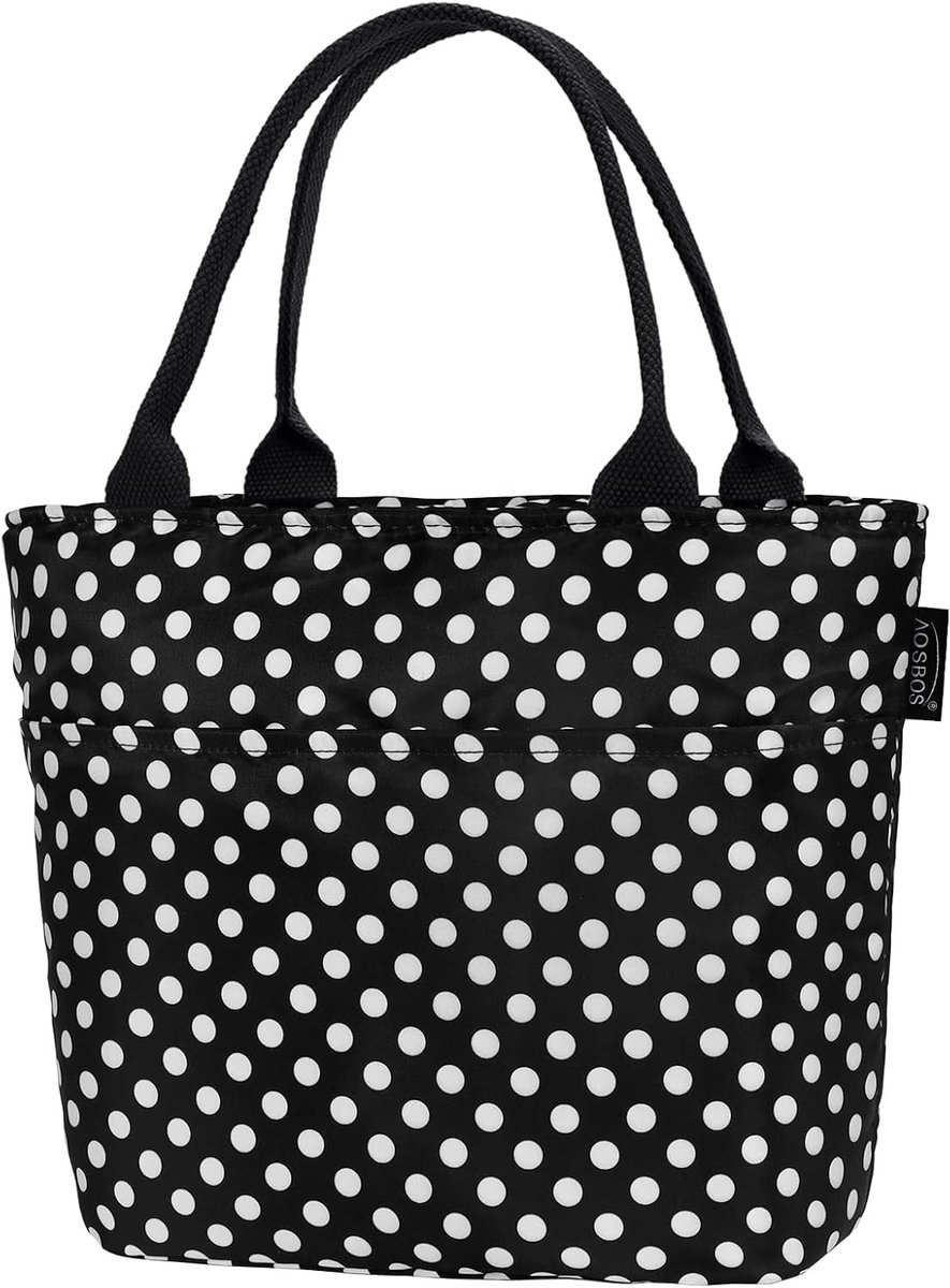 Aosbos 10L Insulated Lunch Bags for Women Adults Work, Leakproof Portable Soft Lunch Box Cooler Bag, Thermal Cooler - ShopVlot
