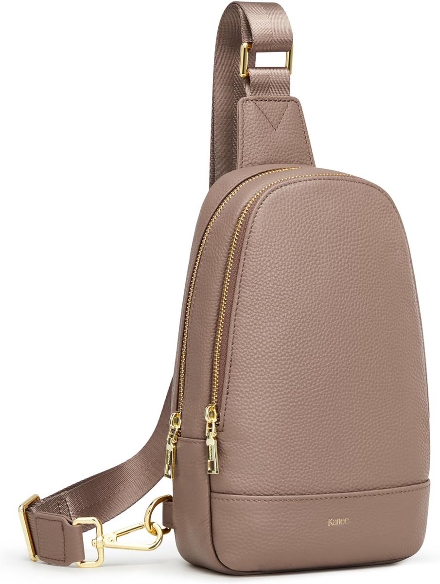 Schoudertas Dames - Leer - Meerdere Compartimenten - Comfortabele Schoudertas - ShopVlot