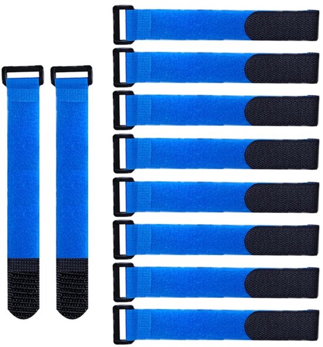 Kabelbinders Herbruikbaar - 20 Stuks - Nylon - 20 X 2 cm - Verstelbaar - Multifunctioneel - Antislip Sluiting