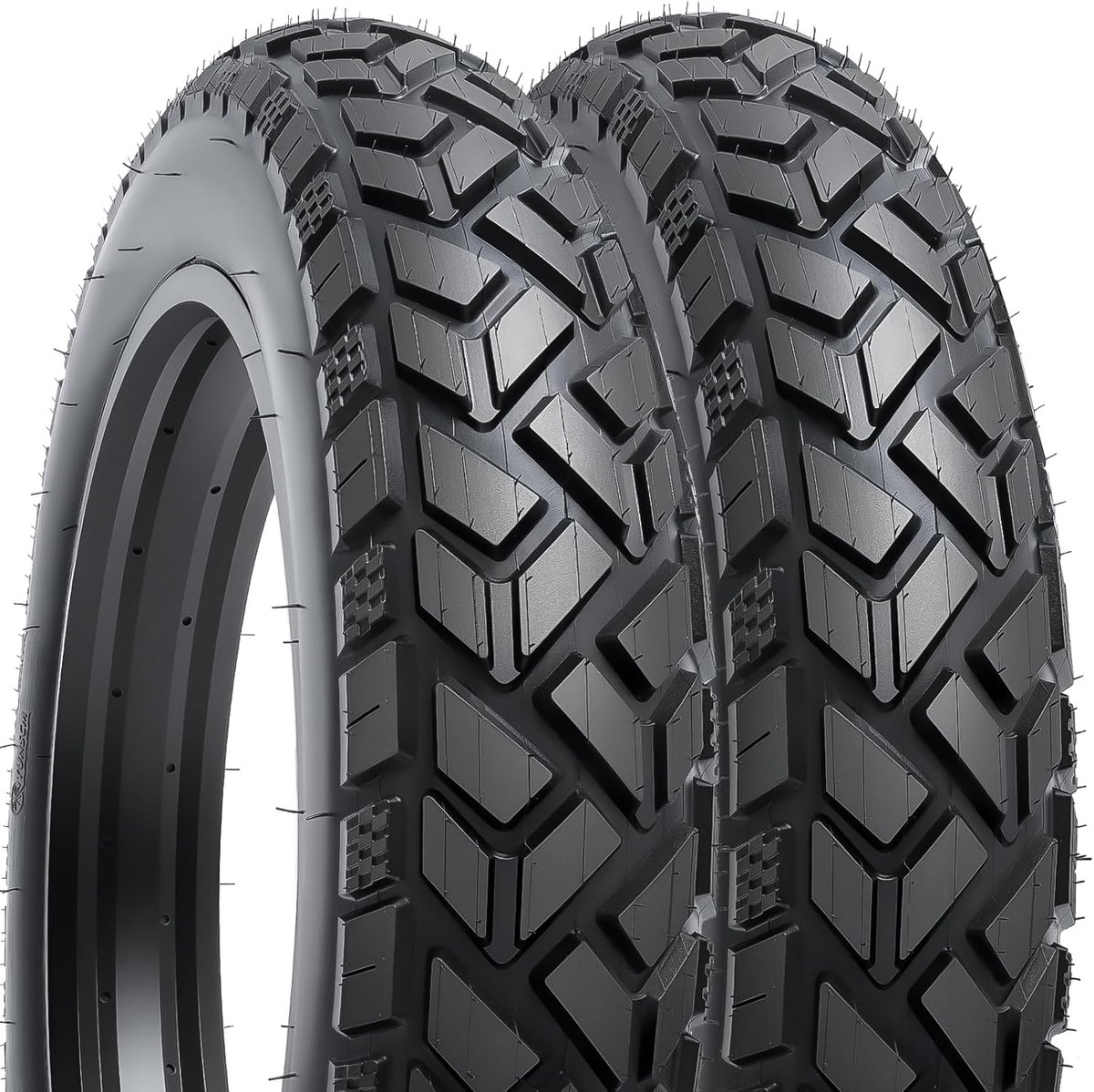 YUNSCM 2-PCS 20-Inch Heavy Duty Fat E-Bike Tires 20x4.0/102-406 Compatible with Electric 20x4.0 20X4 All-Terrain - ShopVlot