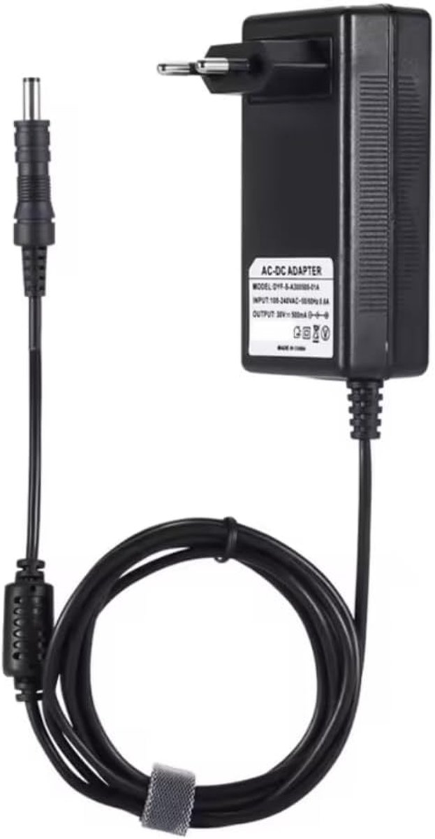 Oplader 25V 450mA - 1,5m Kabel - Compatibel met Philips PowerPro Aqua Duo - Ideaal voor vervanging - ShopVlot