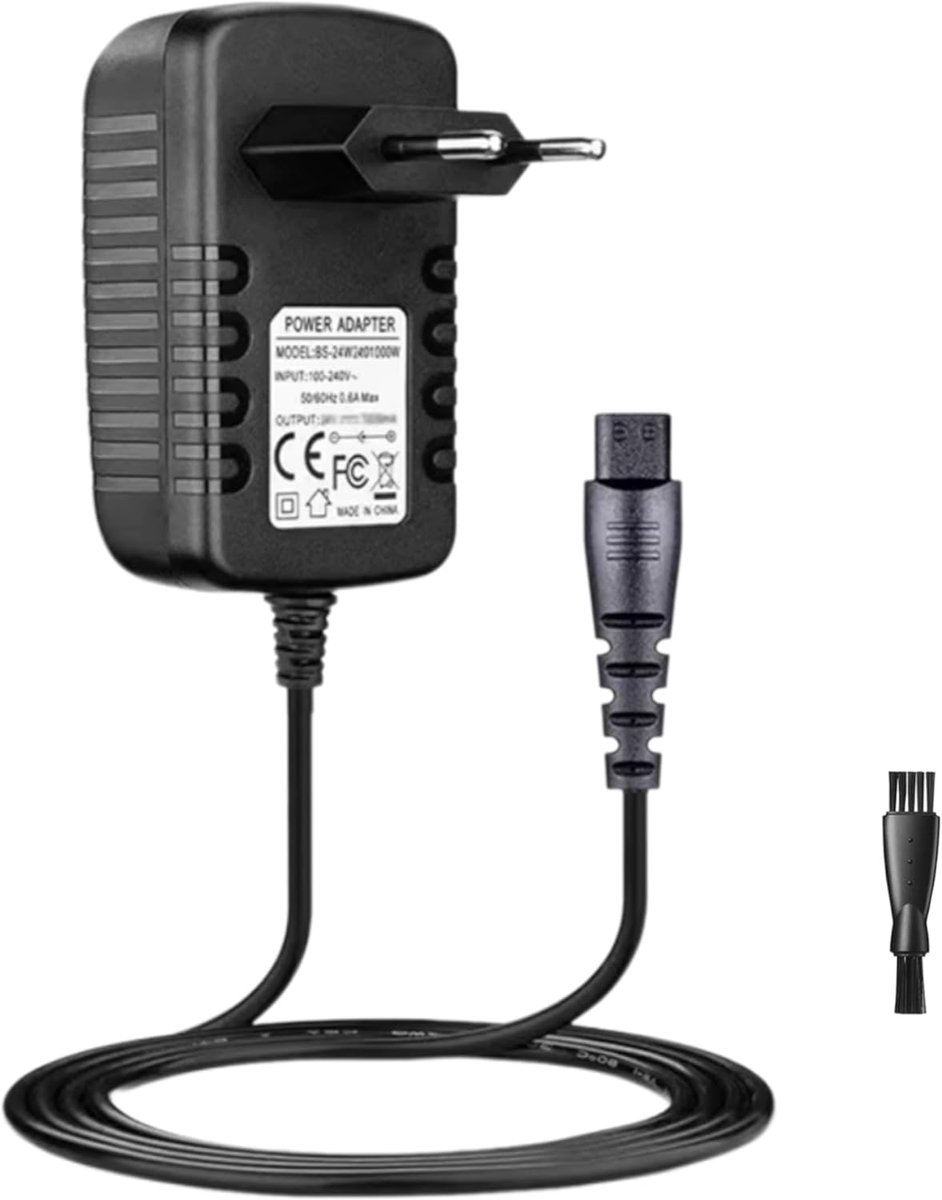 Oplader 2 Meter Oplaadkabel - Geschikt voor Elektrische Scheerapparaat - Ultra-snel opladen - Flexibel gebruik - ShopVlot