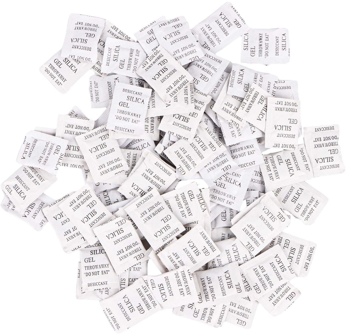 Solidchoice - 100 Stuks Silica Gel Pouches voor Vochtbestrijding