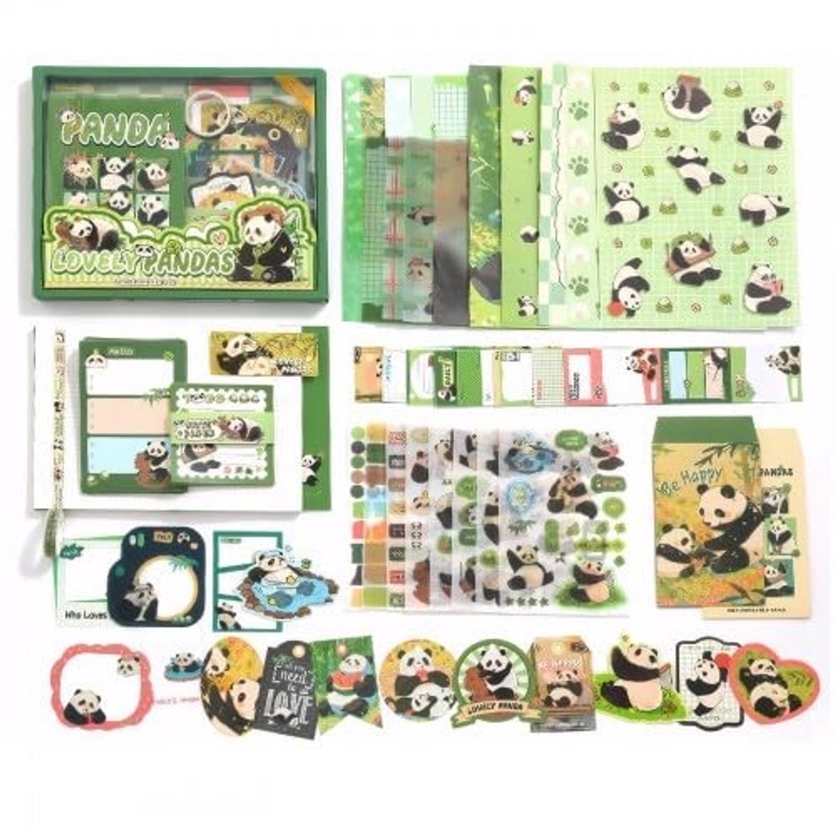 Solidchoice - Scrapbooking Accessoire Set voor Beginners met A6 Notitieboek