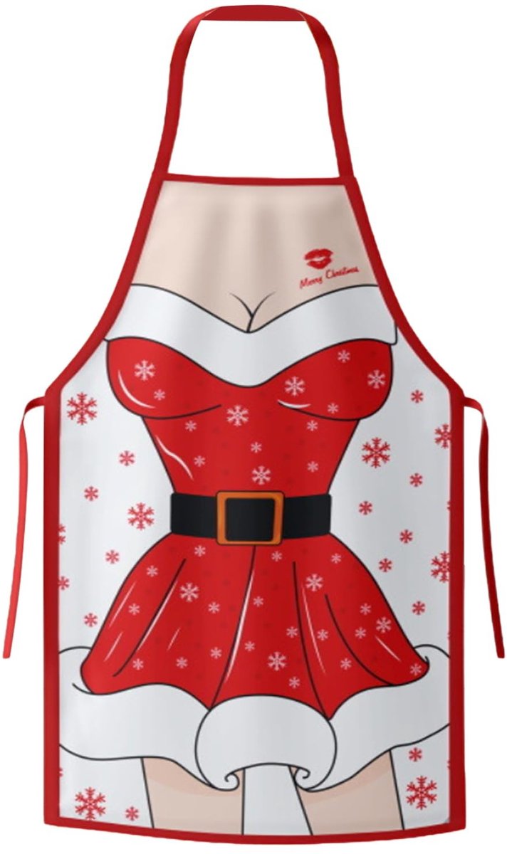 Solidchoice - Unisex Kerst Keuken Schort