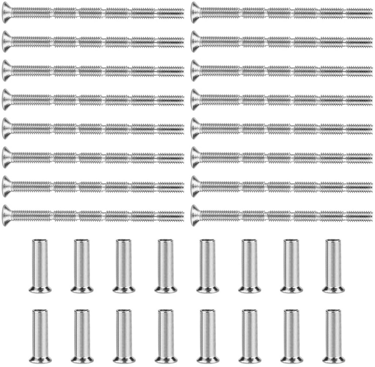 Solidchoice - Set van 16 M4 Verbinding Schroeven voor Deurgrepen