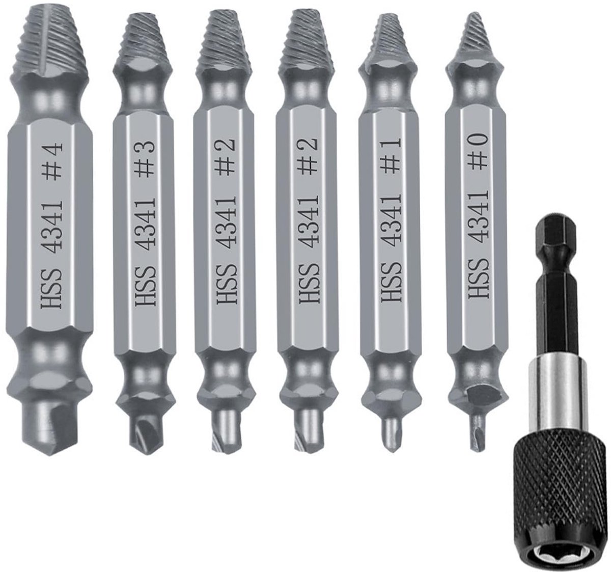 Solidchoice - H.S.S. 4341# Schroevendraaierset voor Beschadigde Schroeven