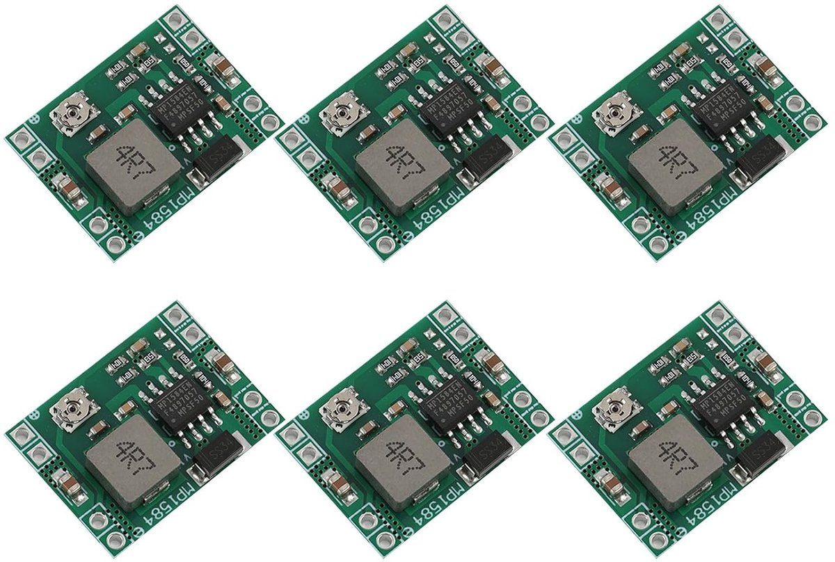 DC DC Buck Converter 3A - Ultra Klein - Verstelbare Spanningsuitgang - Ideaal voor DIY Projecten - ShopVlot
