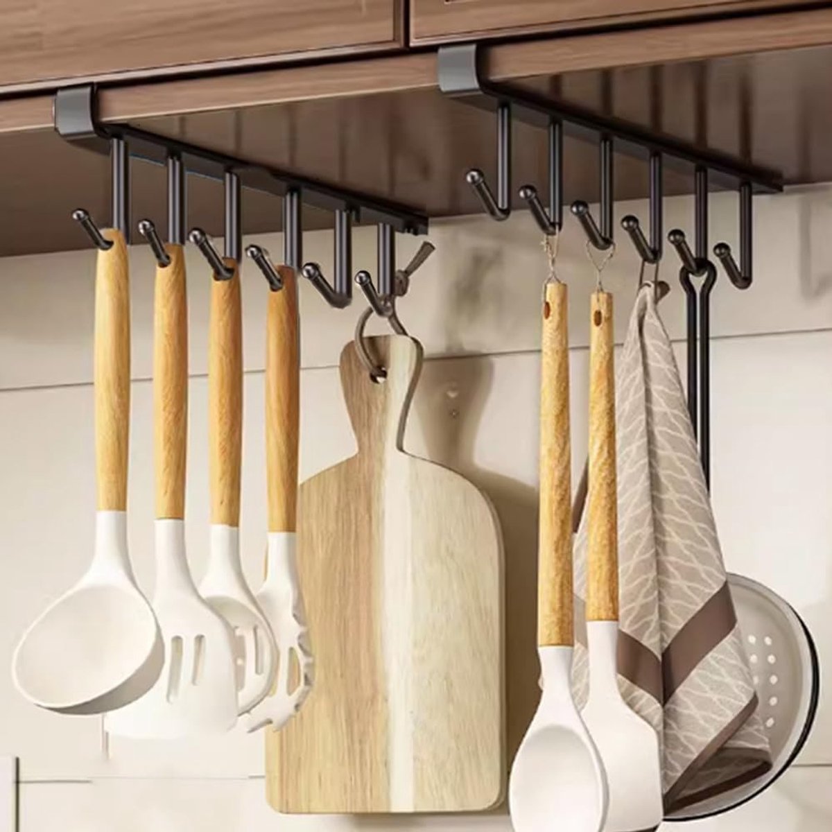 Solidchoice - 2 Stuks Zelfklevende Koppelingen voor Bekers en Keukenaccessoires