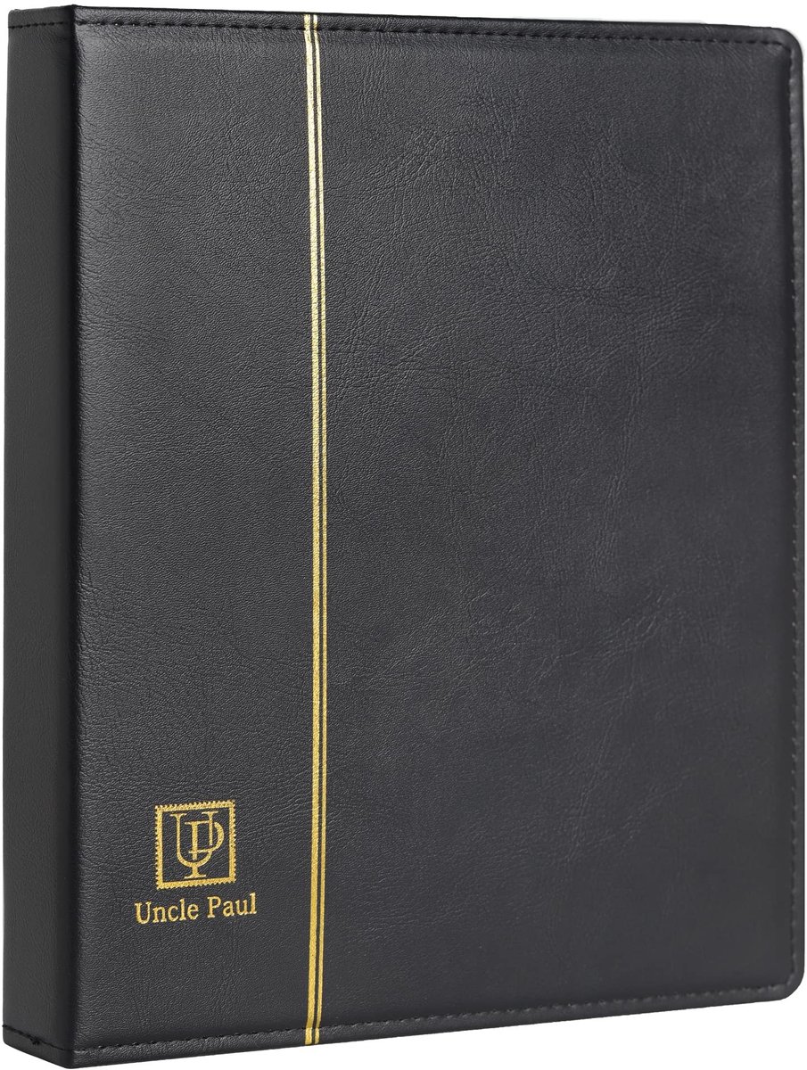 Solidchoice - Verzamelalbum voor Munt- en Bankbiljetten met 4 Ringbinders
