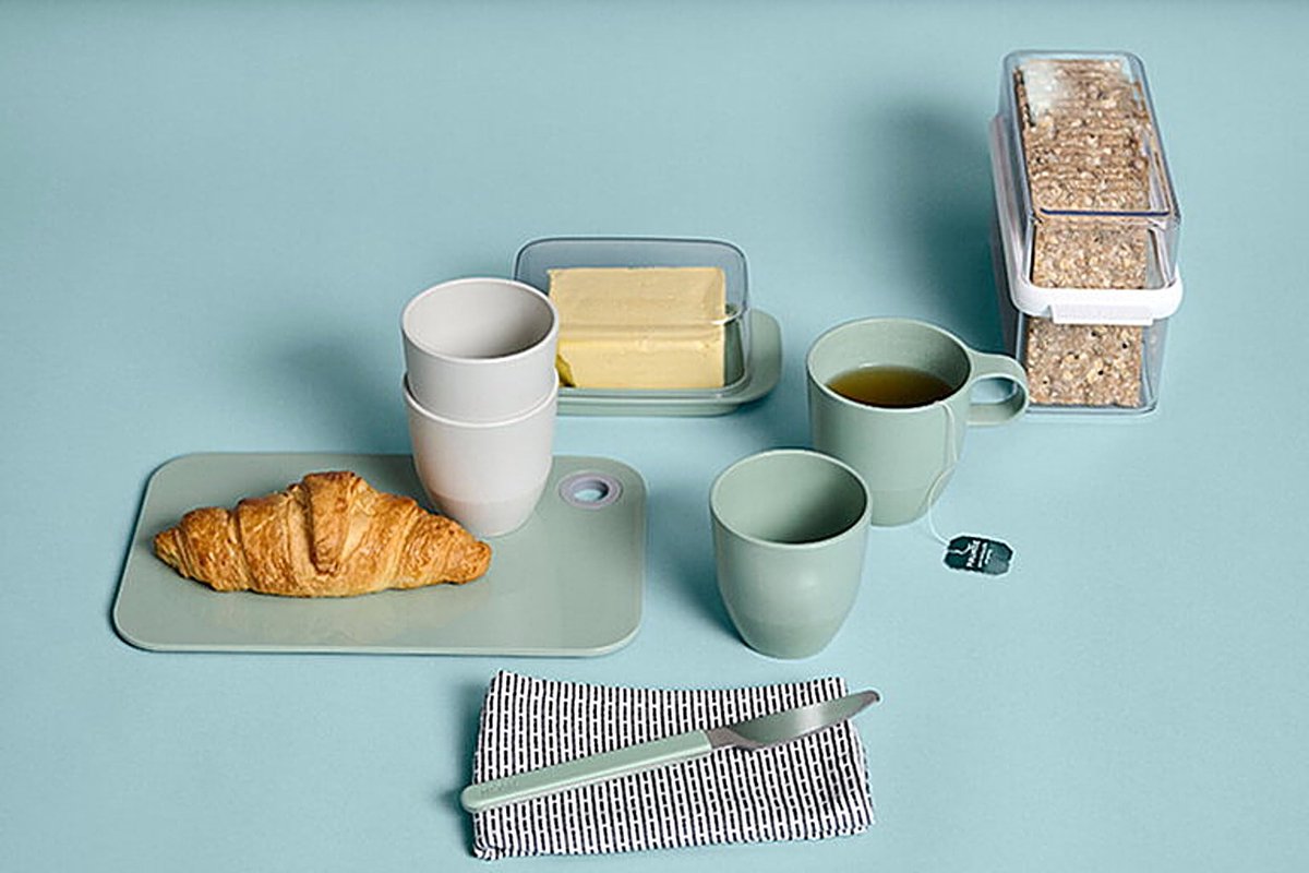 Cracker Bewaardoos - Luchtdichte Voorraadcontainer voor Knäckebröd en Crackers - 1600 ml - Wit — cadeau in Cadeau-ideeën - foto 3