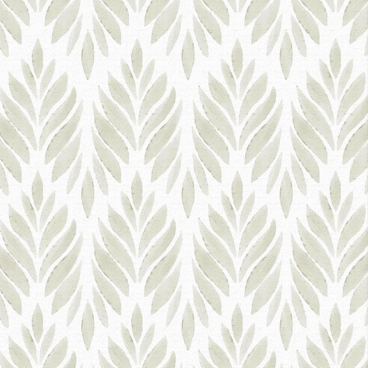 Leaves Wallpaper, 44 x 1000 cm, Self-Adhesive Wallpaper, Grey Leaves, Abstract Flowers Botany, Boho Adhesive Film for - ShopVlot