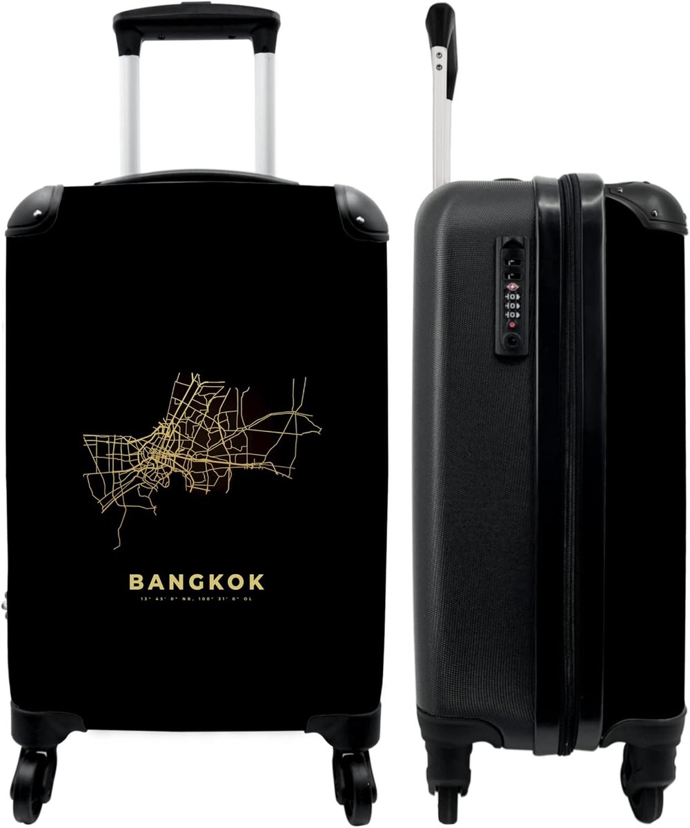 NoBoringSuitcases.com® Suitcase Hand Luggage Trolley Trolley Trolley Suitcase Small Travel Suitcase with 4 Wheels - ShopVlot