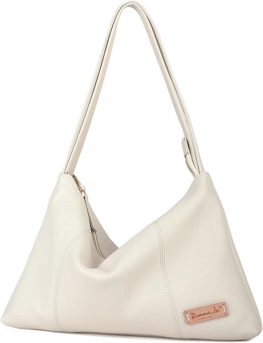 DONNAIN Premium Full Grain Leather Dumpling Bag for Women, Crossbody Bag, Shoulder Bags & Oboe Bags for Women - ShopVlot