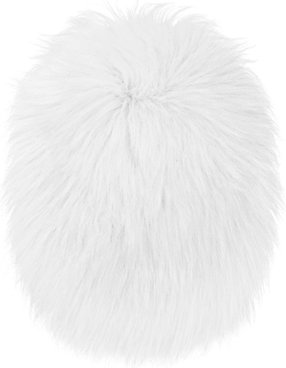 WLLHYF 20x30cm Small Oval Fur Rugs Furry Chair Covers - Living room bedroom sofa floor,artificial fluffy rugs,product - ShopVlot