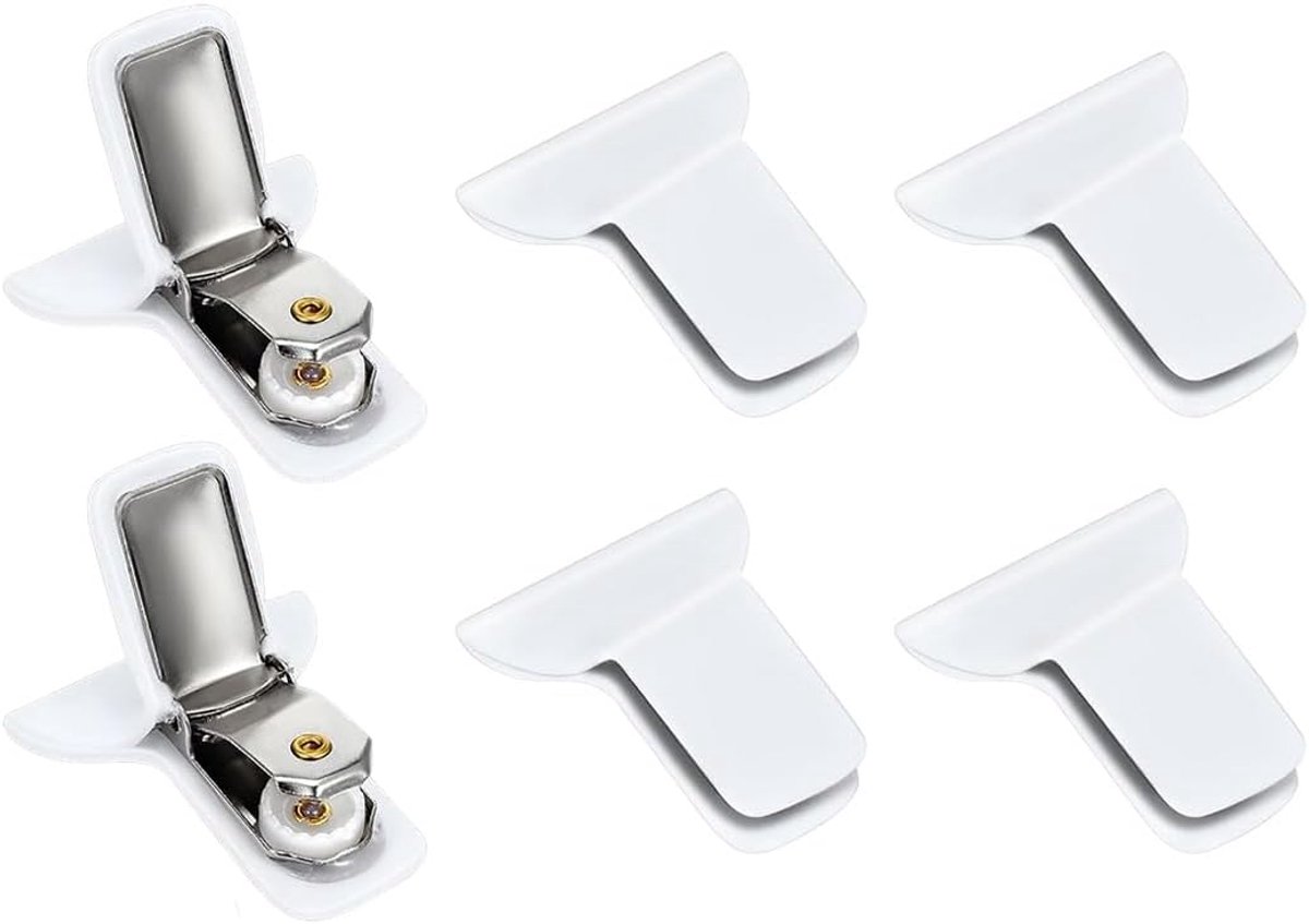 Dekbedovertrek set 6-delig - Transparante hoes - Bedclips voor antislip - Houdt dekbed op zijn plaats - ShopVlot