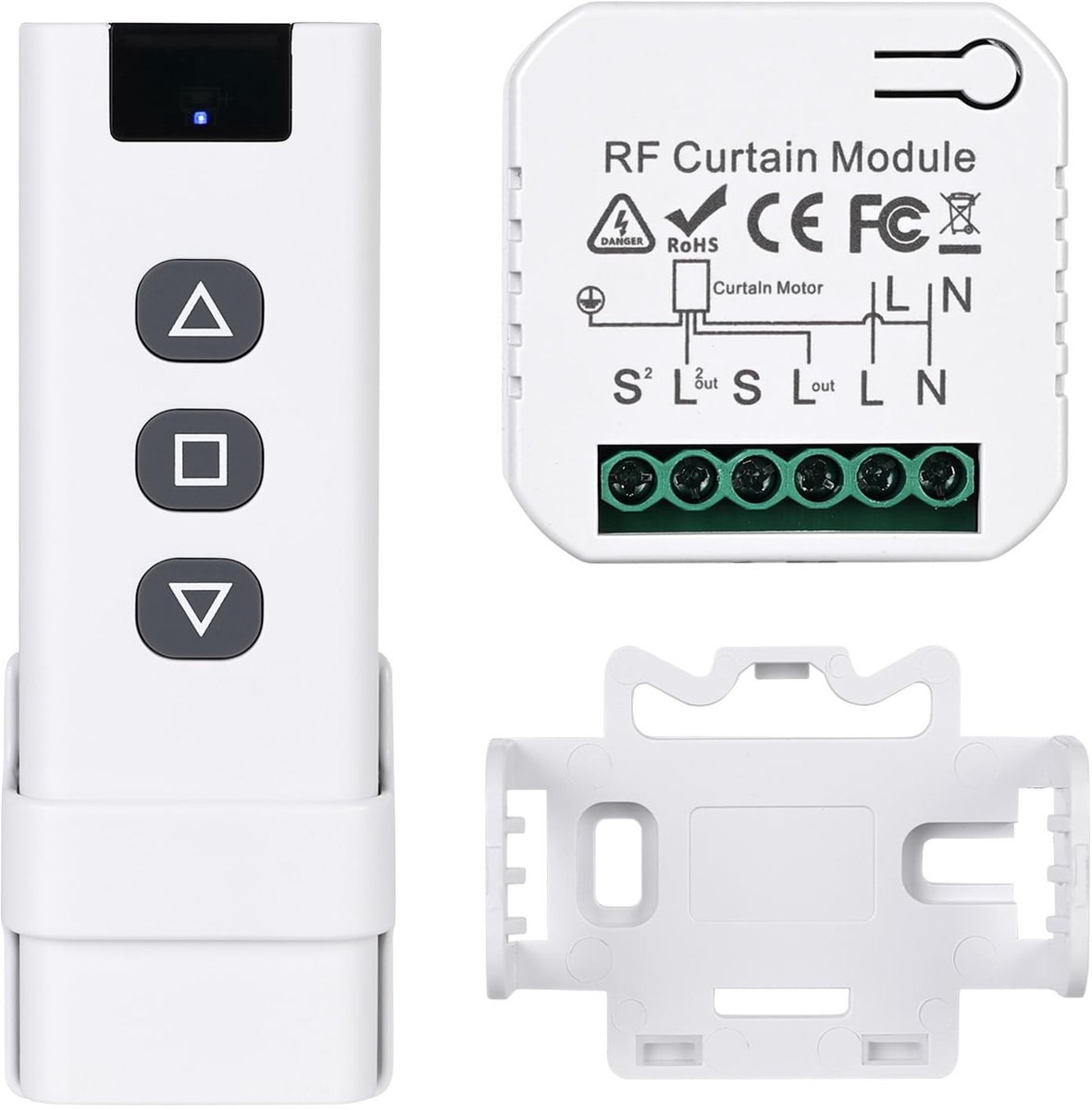 Solidchoice - Draadloze Shutter Controle Retrofit Set voor Rolluiken
