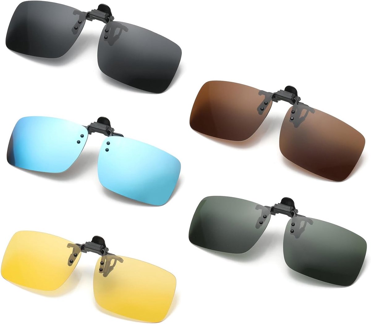 Zonnebril Clip - Polarized Clip voor Brillen - Hoge Kwaliteit - Geschikt voor Verschillende Weersomstandigheden - ShopVlot