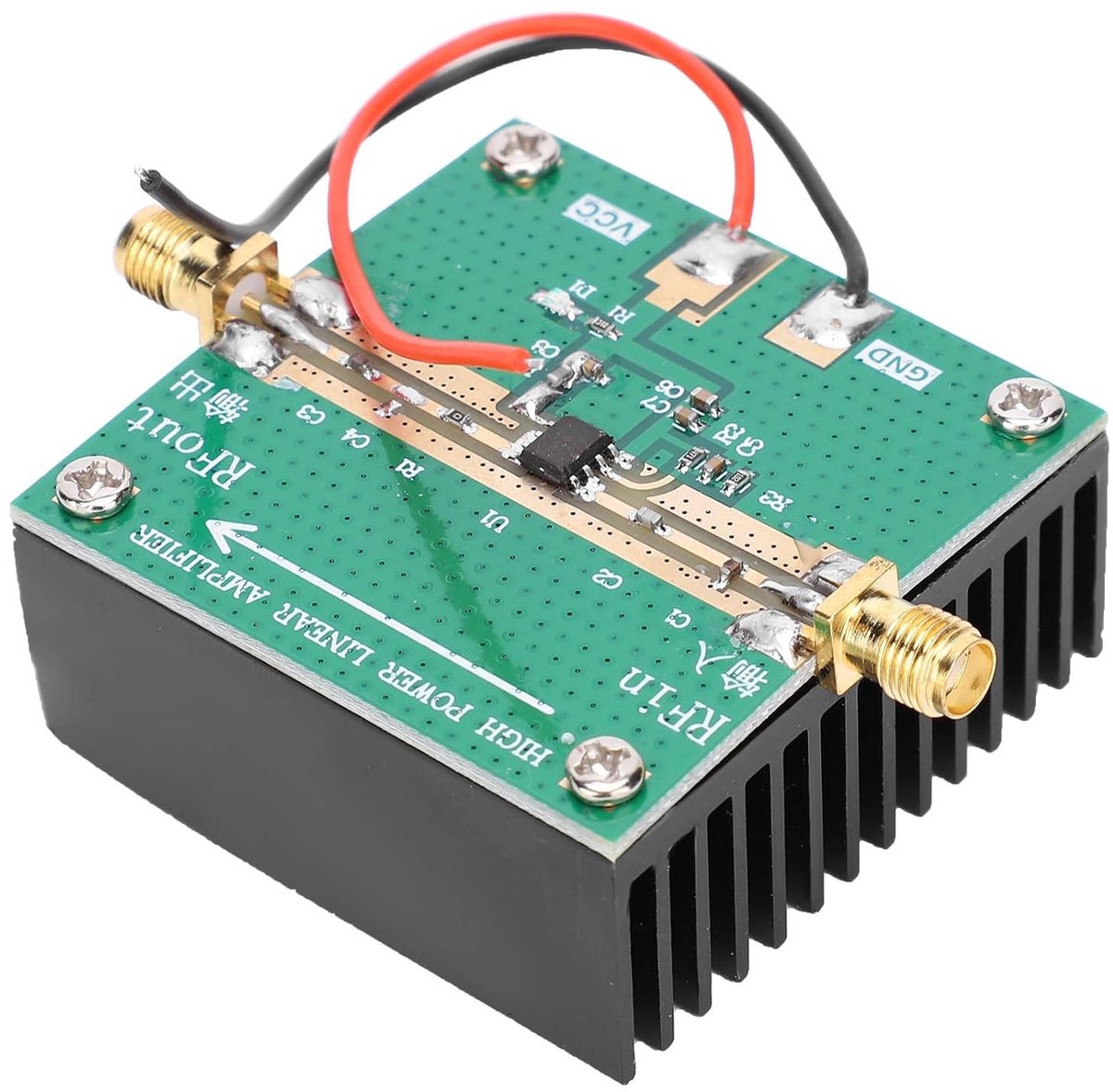 RF-versterker 400-2700MHz - aluminium + PCB - met koellichaam - voor betrouwbare prestaties - ShopVlot