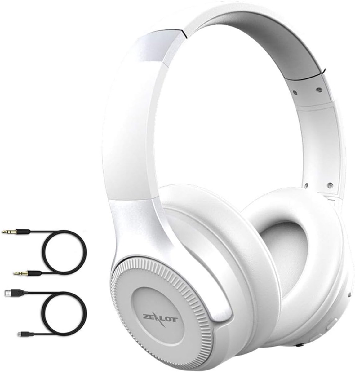 Wireless Bluetooth Headset, Large Earmuffs, Anti-Noise, High Sound Quality, Headset with Microphone - ShopVlot
