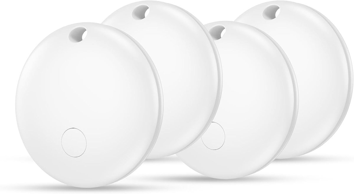 4-pack Beschermhoes voor Smart Tag – stevig silicone hoesje, precieze uitsparing, anti-kras, stof- en spatwaterdicht - ShopVlot