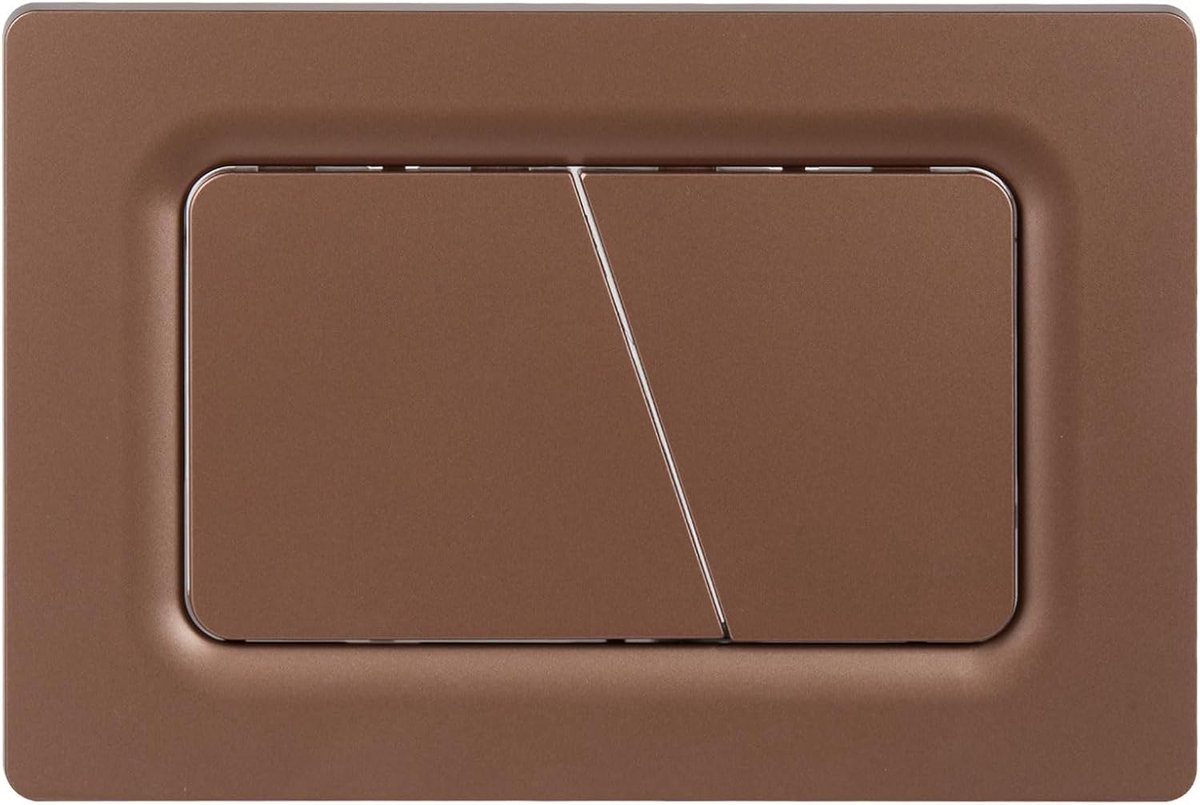 Toilet Control Plate with Installation Frame & Push Button, Compatible with Geberit Sigma, UP300 and UP320 Series - ShopVlot