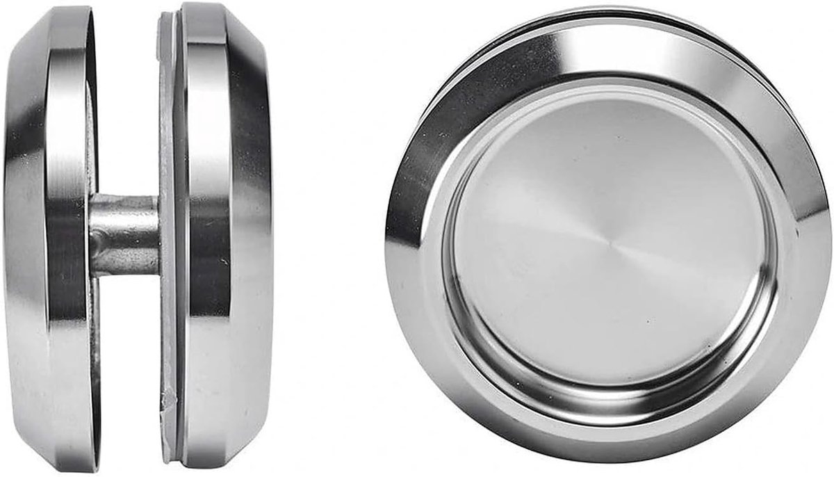 Schuifdeurgreep 58 mm - Ronde roestvrijstalen greep - Premium kwaliteit - Ideaal voor binnendeuren - ShopVlot