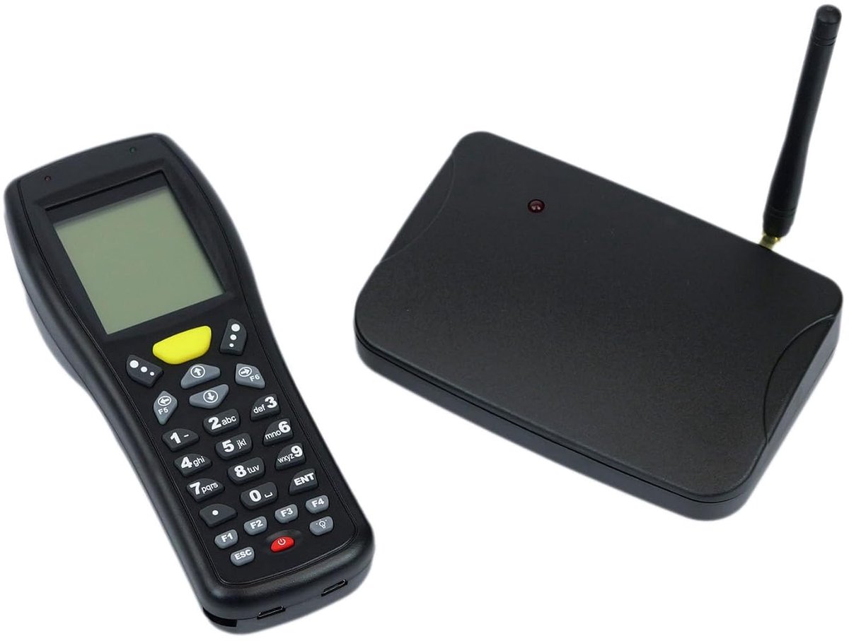 Draadloze barcode scanner - 2.4G data collector - intern geheugen - eenvoudig in gebruik - ShopVlot