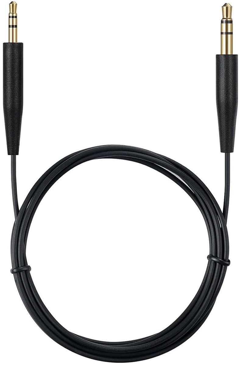 3,5 mm naar 2,5 mm audiokabel, 140 cm, vervangende audiokabel, aux-kabel, hoofdtelefoon audiokabel, vervanging - ShopVlot