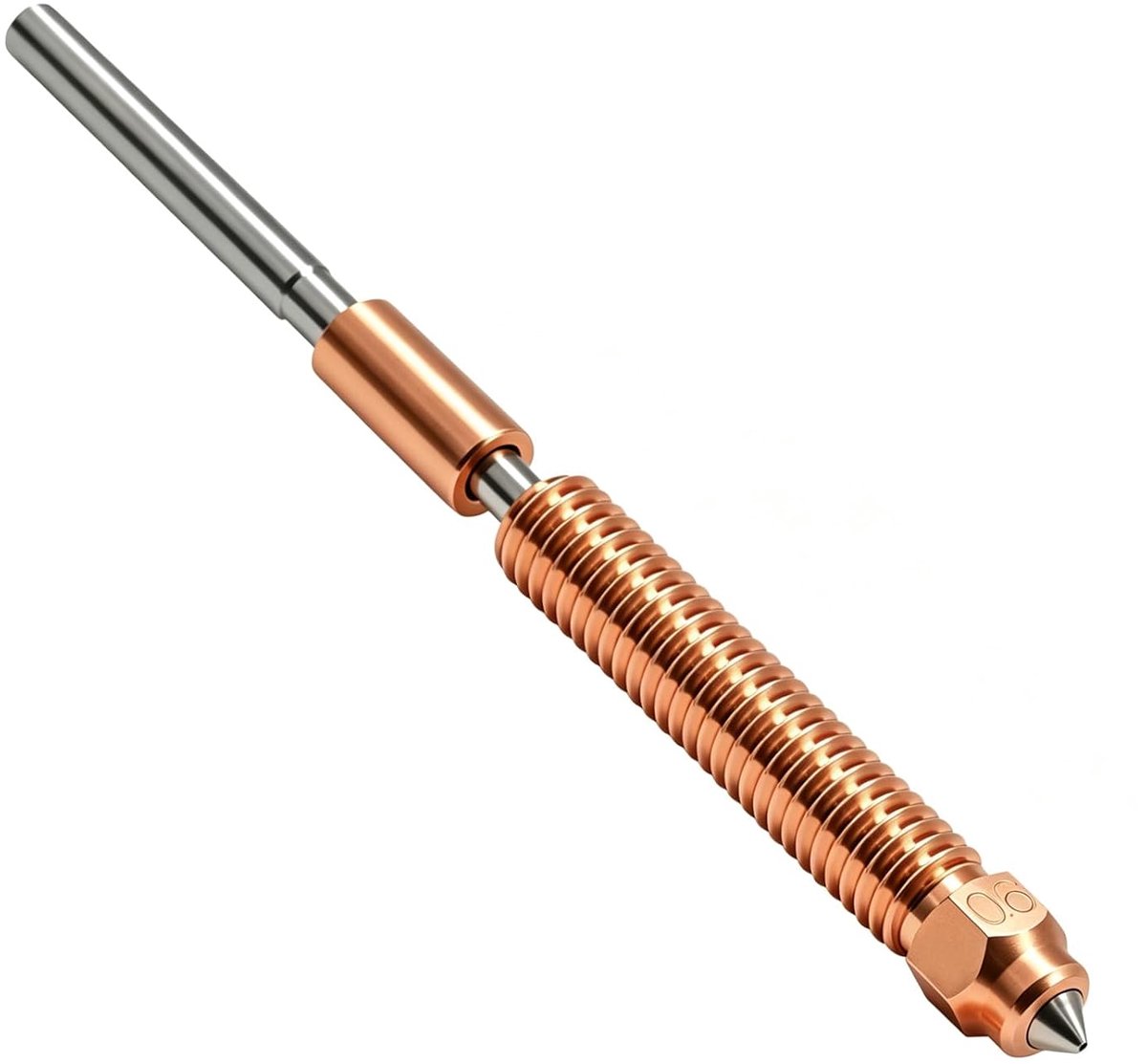 Quick-Swap 0,6 mm mondstuk met titaniumlegering, warmteonderbreking, vervanging voor Creality K2 Plus/Hi Combo - ShopVlot