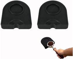 Set van 2 Siliconen Tamper Matten voor Koffie, Espresso Accessoires voor Barista, Keuken en Café
