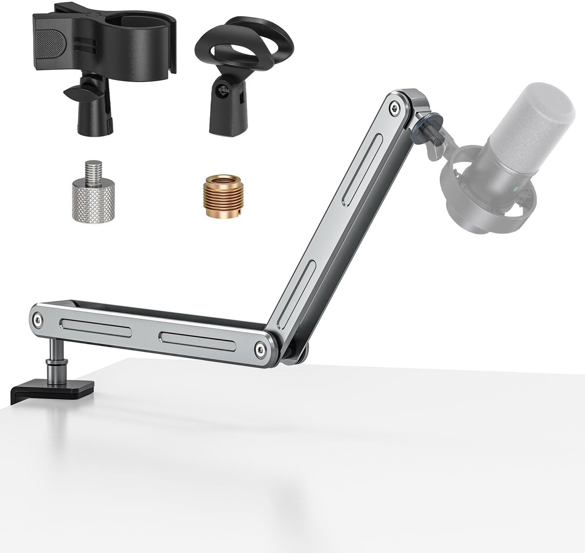 Solidchoice - Microfoon Boom Arm voor Live Streaming en Gaming