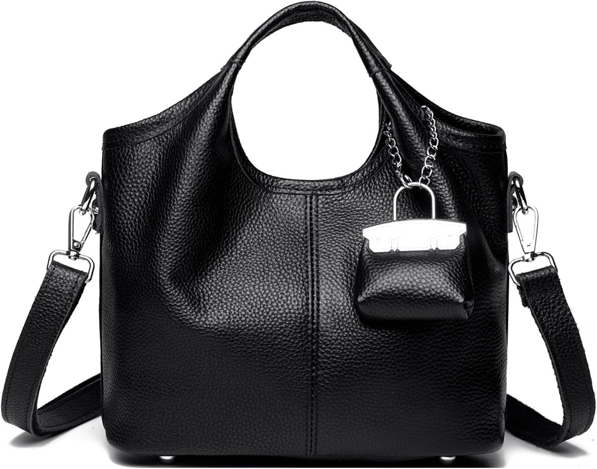 Dames handtas klein - Echt leer - Elegante schoudertas - Ideaal voor dagelijks gebruik - ShopVlot