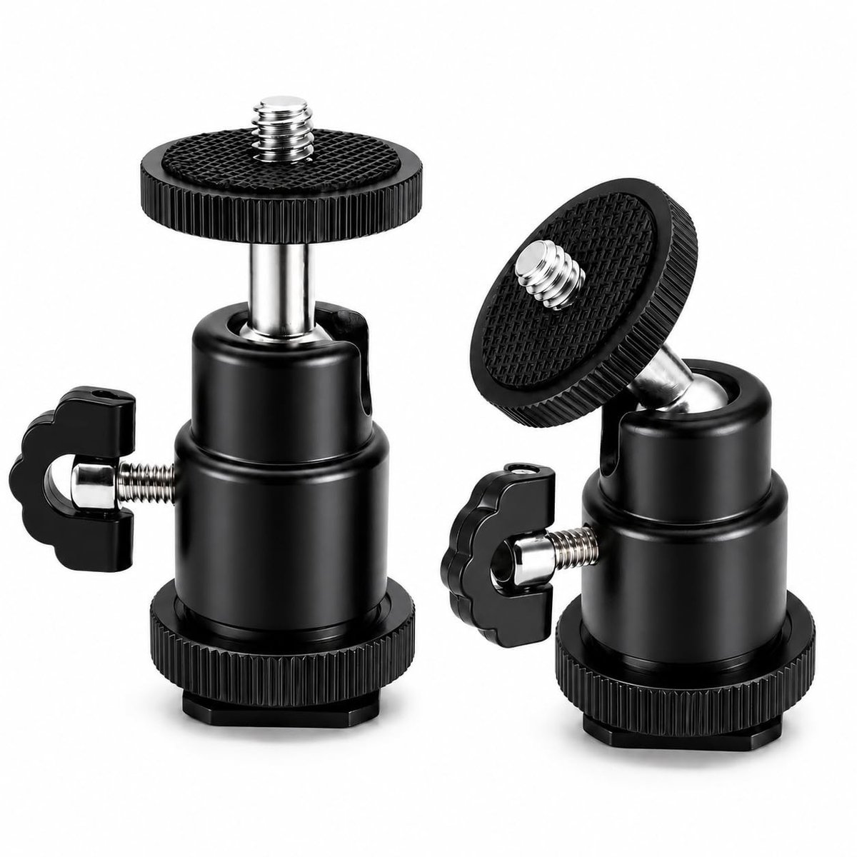 Solidchoice - Mini Kogelkop Statief met Koude Klauw, 2 Stuks