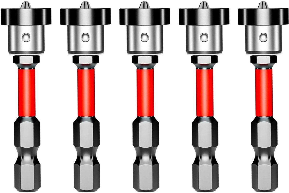 Solidchoice - Set van 5 Droogbouwbits PH2 voor Gipsplaat