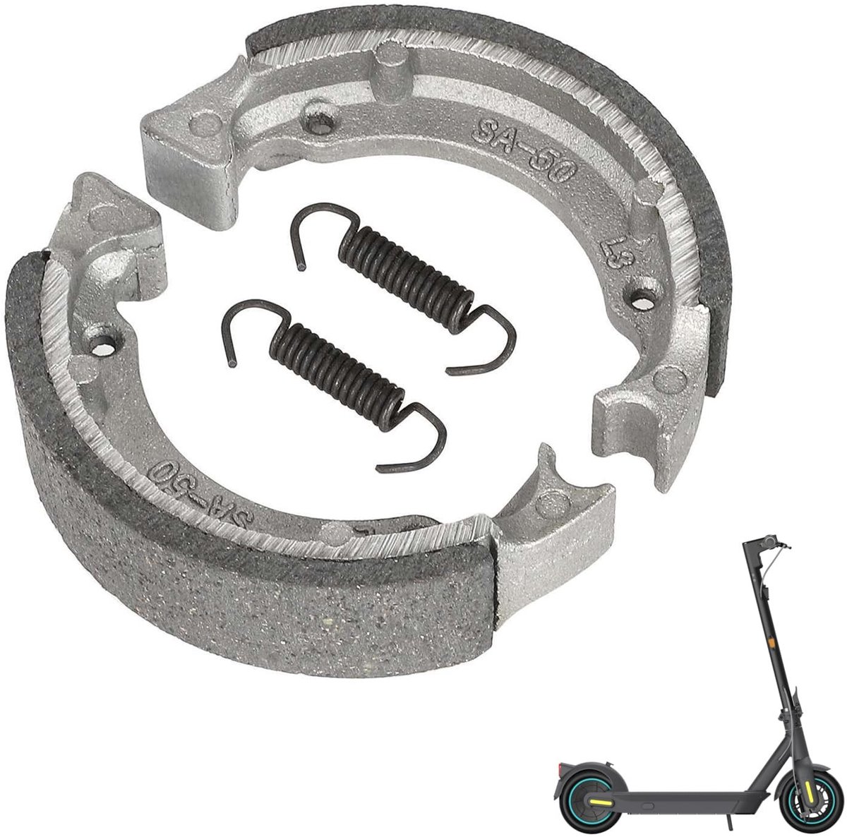 Solidchoice - Remblokken voor Segway Max G30 Elektrische Scooter