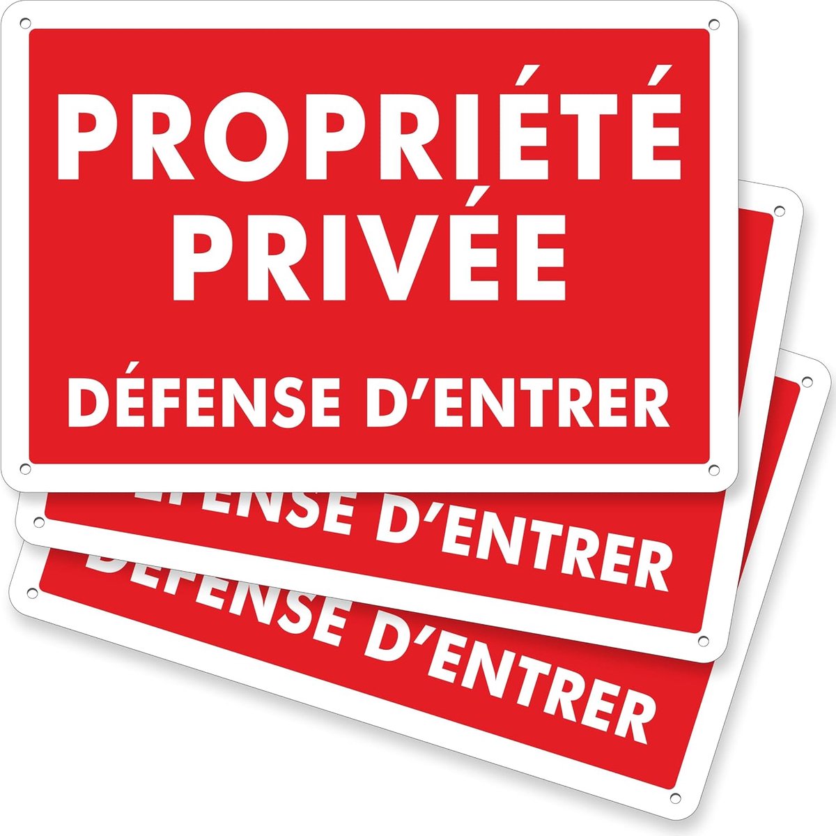 Beschermplaat 30x20 cm - aluminium 3 mm - 4 gaten - bescherming tegen indringen - ShopVlot