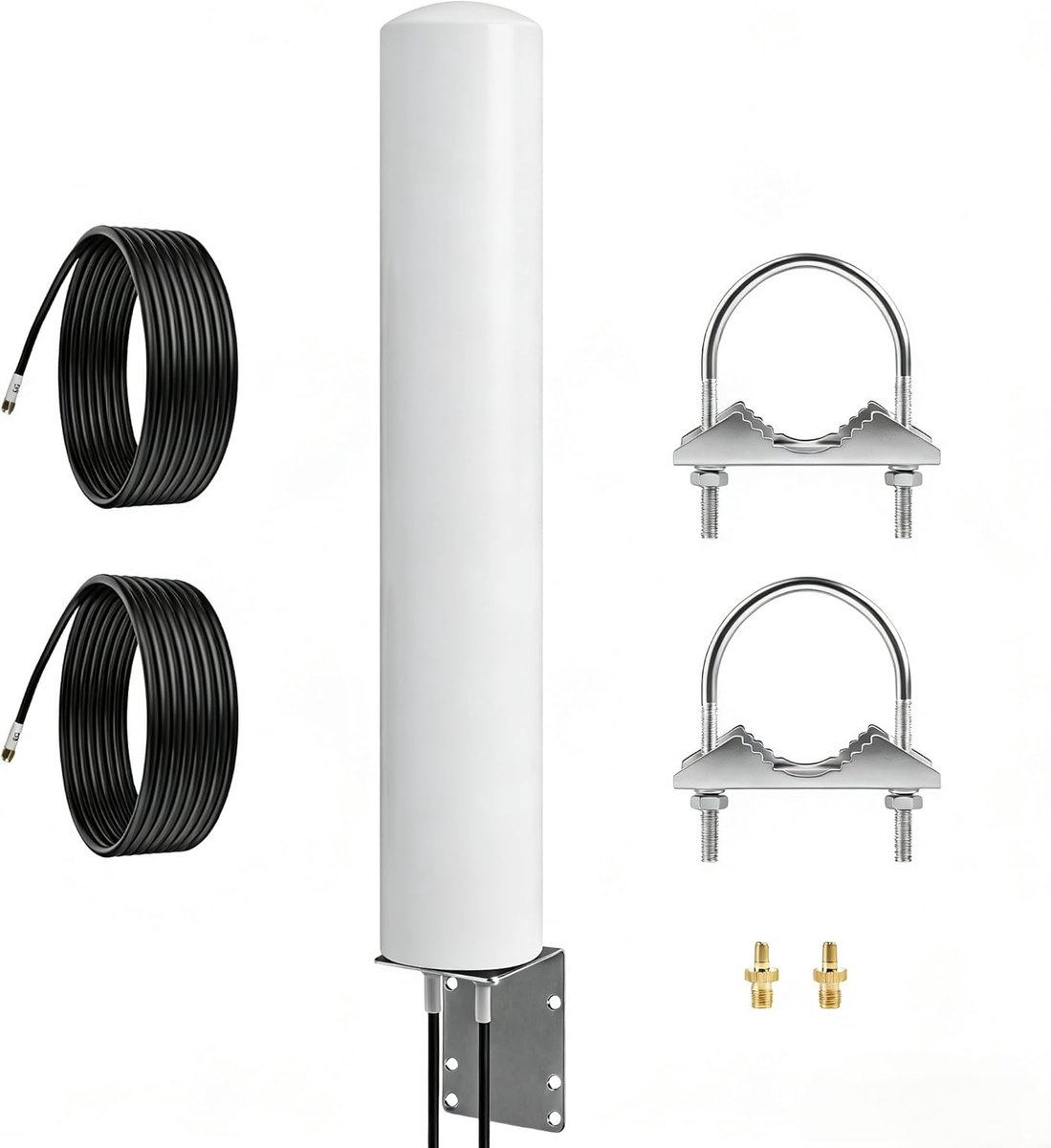 Mobiele antenne 4G LTE 5G - MIMO omnidirectioneel - SMA plug TS9 adapter - Verbeterde signaalontvangst - ShopVlot
