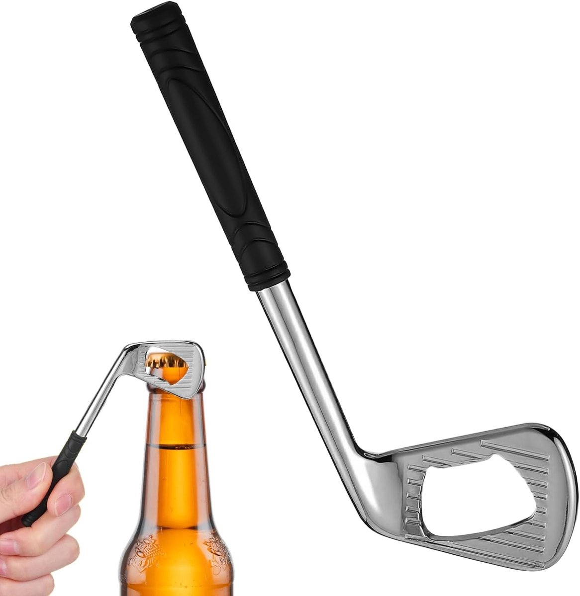 Flessenopener Golfclub - Uniek ontwerp - Ideaal voor golfliefhebbers - Perfect voor feesten - ShopVlot