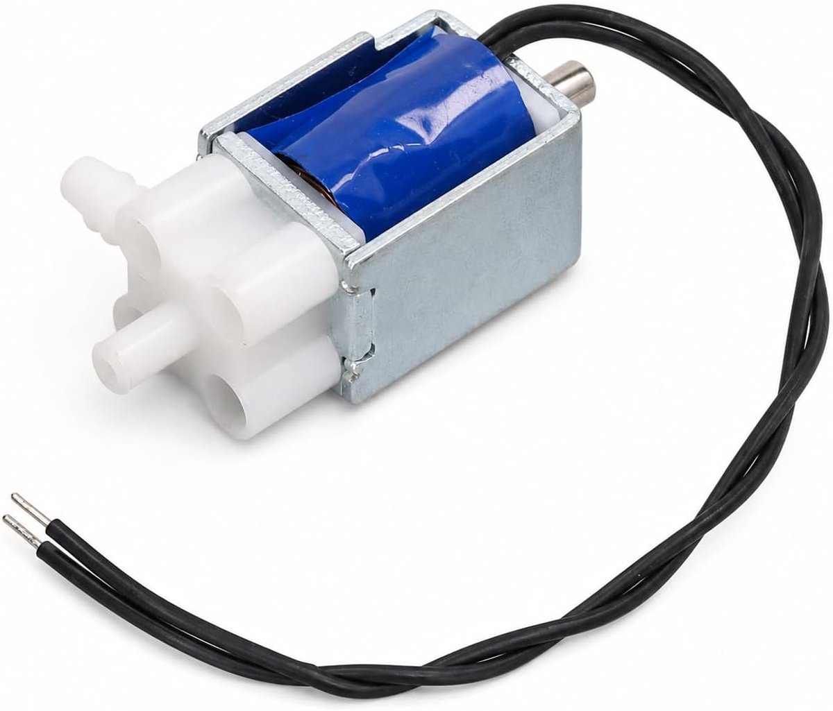 SnelShoppen - Solenoïde Ventiel Accessoire Elektromagnetisch Uitlaatventiel, 2 Positie 3 Weg Micro Solenoïde Luchtventiel, Normaal Open, DC6V, 100mA,