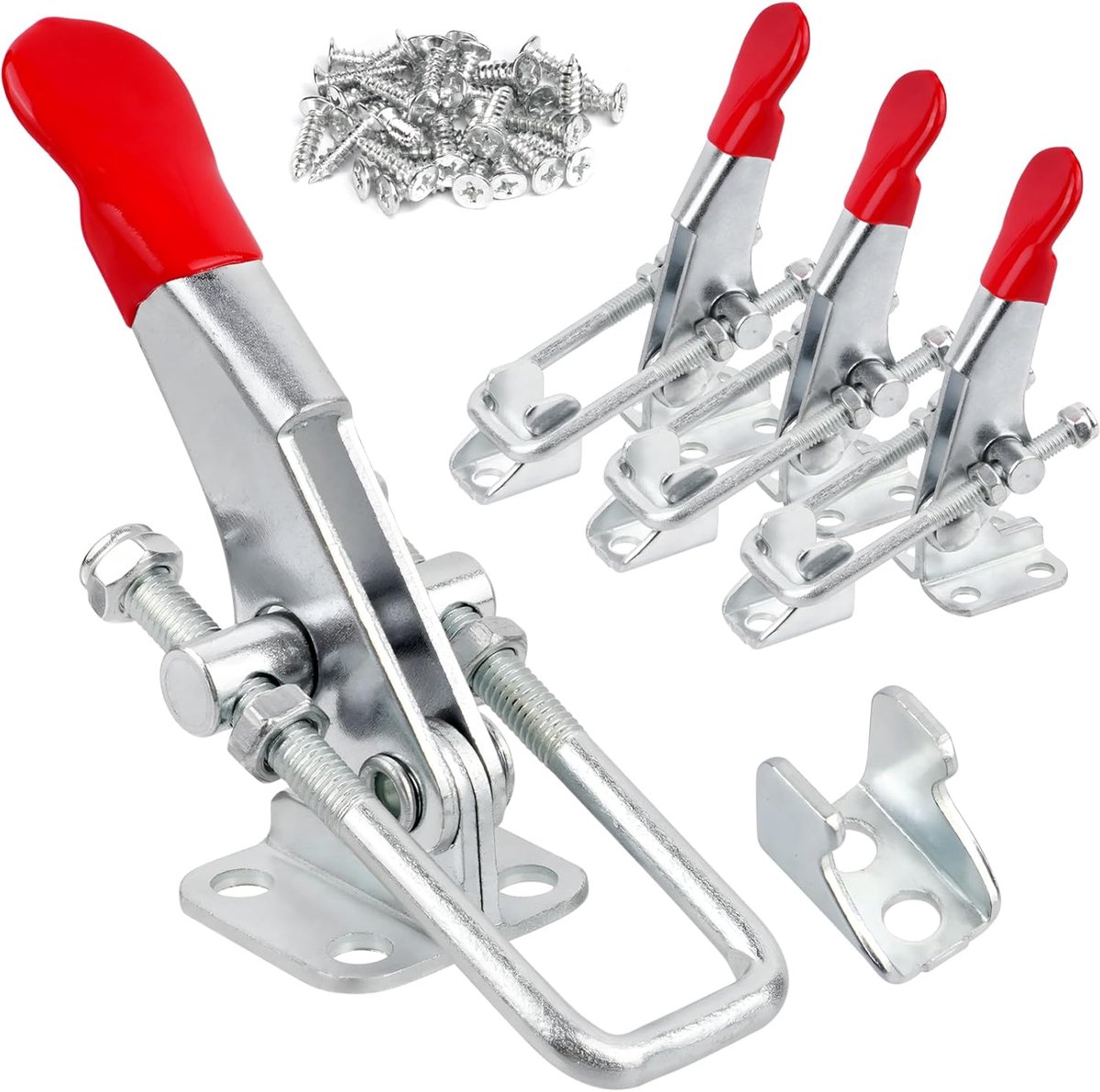 4 Pieces Tension Clasps, Lever Clasp, Chest Clasp, Tension Clasp, Adjustable Toggle Clamps, Knee Lever Tensioner - ShopVlot