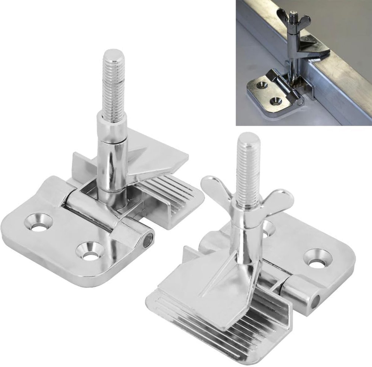 Screen Printing Clamps, 2 Pcs Butterfly Hinge Clamps Screen Printing Metal Hinge Clamp, For Fixing Screens While - ShopVlot