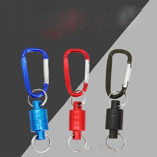 Fly Fishing Magnetic Net Release Magnetic Landing Net Holder Fishing Magnetic Tools Aluminum Shell Magnet Clip Landing - ShopVlot — afbeelding 5