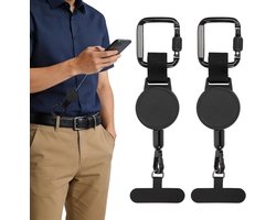 Zouwel 2 pcs mobile phone safety cord, retractable anti-fall - ShopVlot