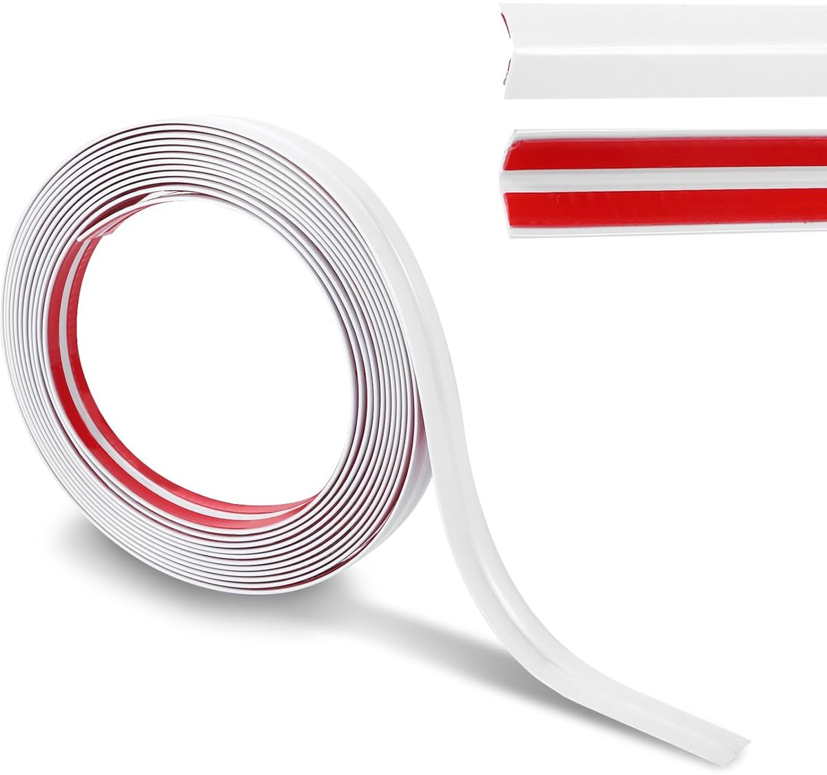 Wall edge protection, decorative trim, self-adhesive, edge protection, decorative trim, wall trim, self-adhesive, PVC - ShopVlot