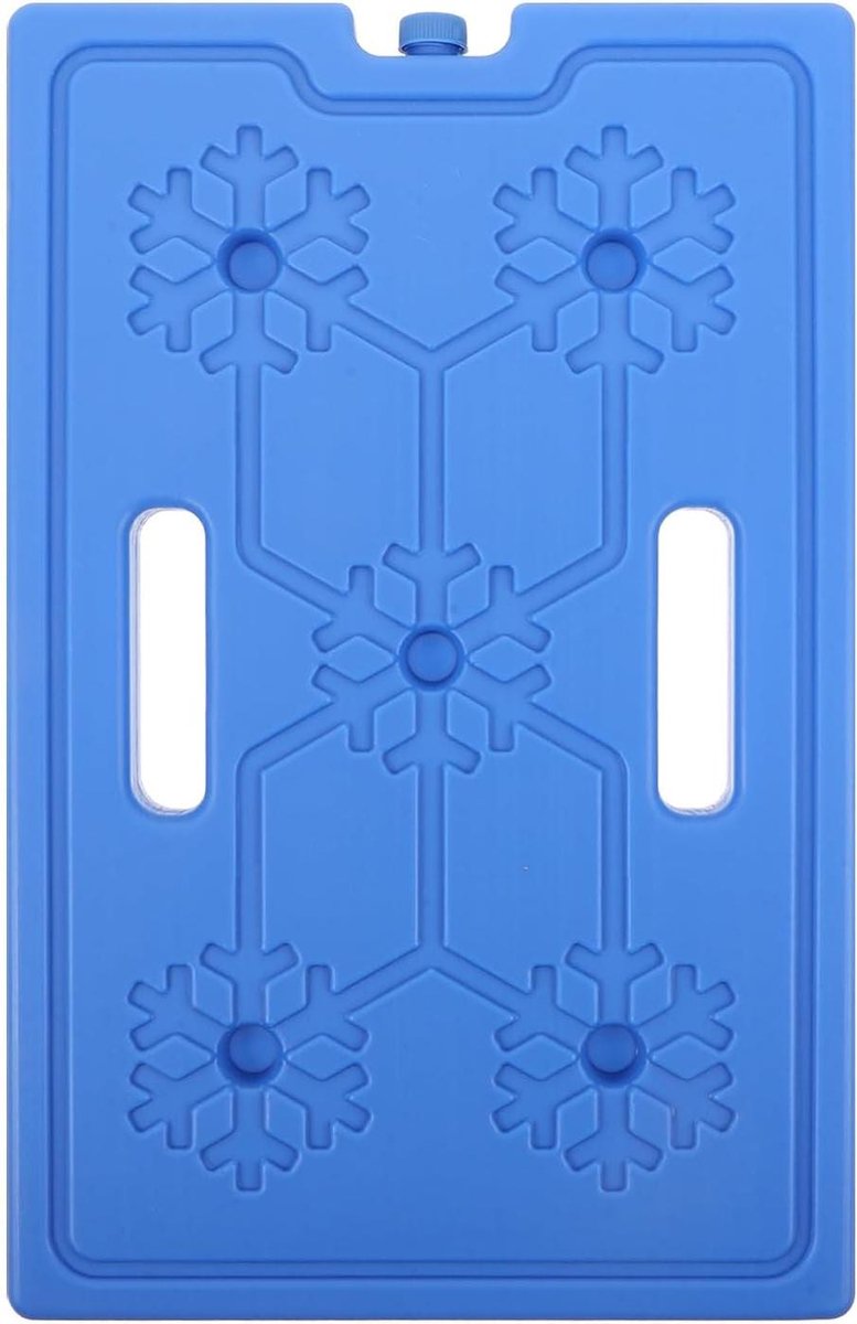 Herbruikbaar Koelelement - Koelpak - Koel houden - Navulbare structuur - 43 cm breed - Blauw
