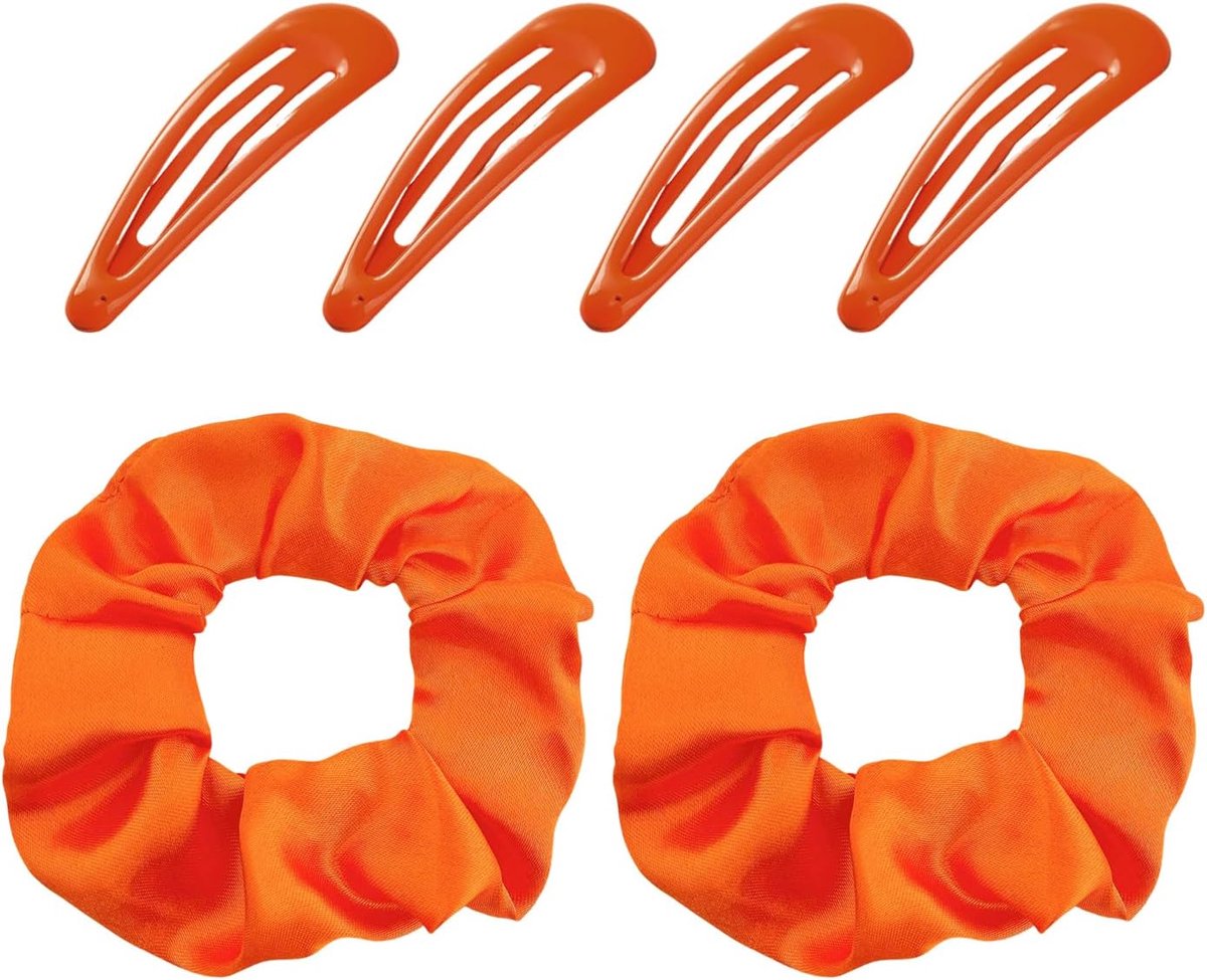 Haarbanden en Haarklemmen Set - Elastische Haaraccessoires - Zachte Satijnen Bows - Perfect voor Haarstyling - ShopVlot