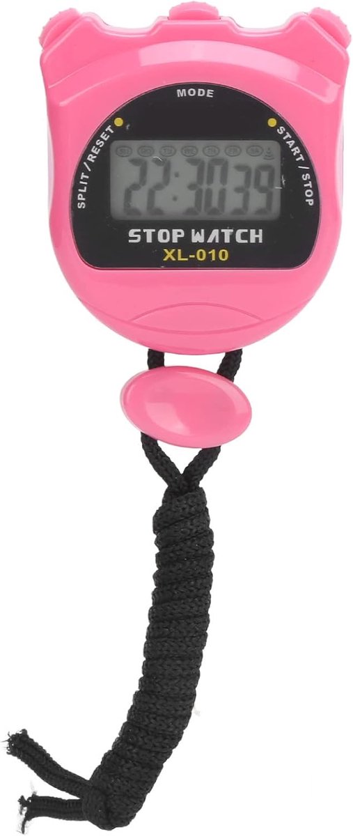Sport Stopwatch Timer - Waterdicht en kleurrijk - Ergonomisch ontwerp - Perfect voor competitie - ShopVlot